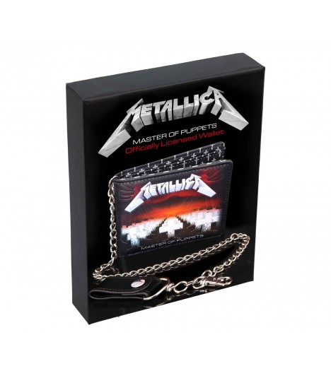 Metallica Portemonnaie mit Kette Master of Puppets