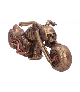 Steampunk Skelett Motorrad