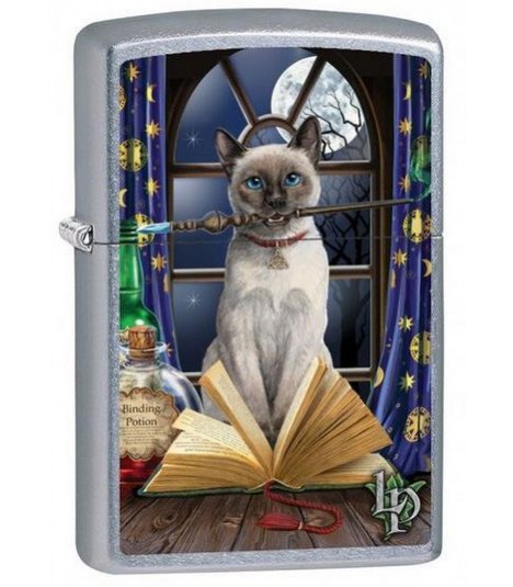 Zippo Feuerzeug Cat by Lisa Parker