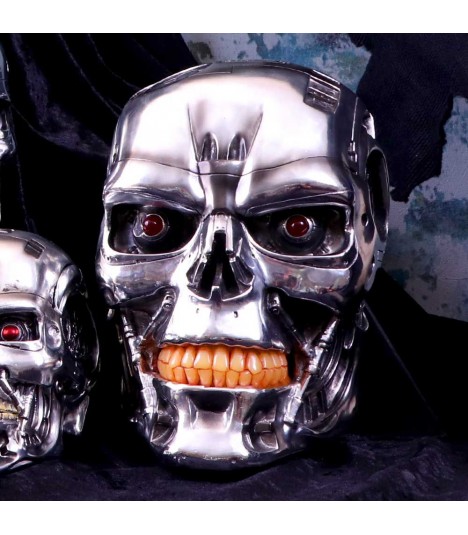 Nemesis Now Terminator Schädel LED Wandrelief