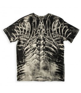 Xtreme Couture Shirt Ivory Bones