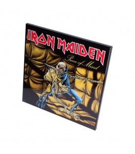 Iron Maiden Piece of Mind Hochglanz Bild hinter Glas