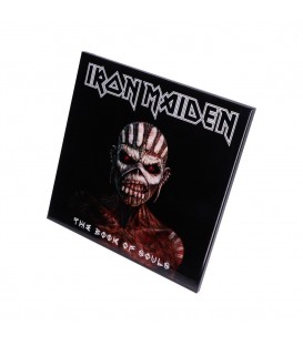 Iron Maiden Book of Souls Hochglanz Bild hinter Glas