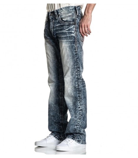 Affliction Jeans Blake Calvin Fleur