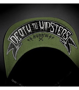 Hyraw Snapback Cap Death 2 Hipsters