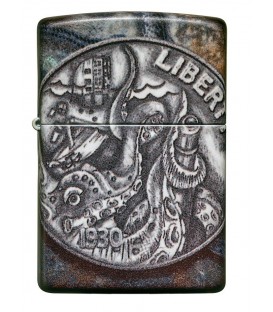Zippo Feuerzeug Pirate Coin Design
