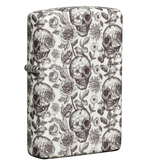 Zippo Skeleton / leuchtet im Dunkeln