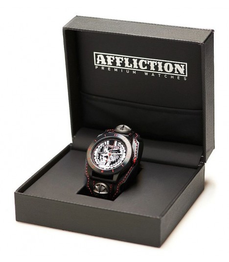 Affliction Armbanduhr Blue Skull