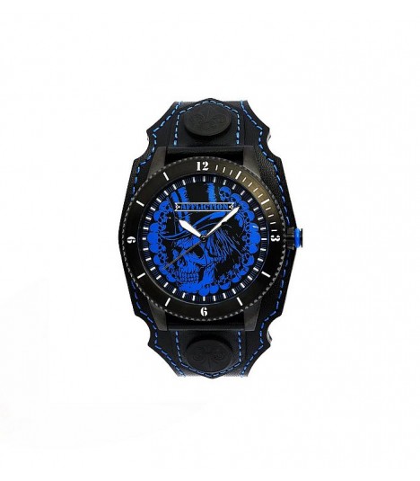 Affliction Armbanduhr Blue Skull