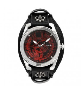 Affliction Armbanduhr Red Skull