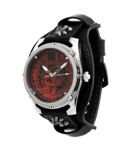 Affliction Armbanduhr Red Skull