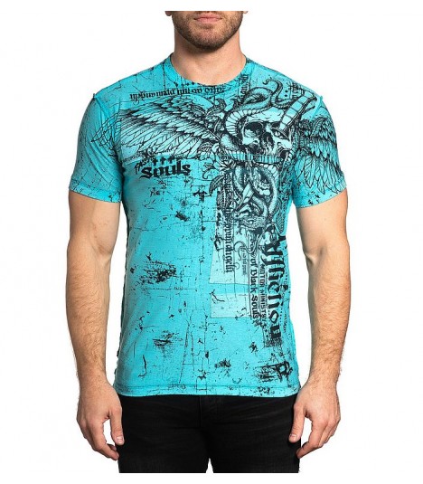 Affliction Shirt Reversible 2 in 1 Brixton Tribe