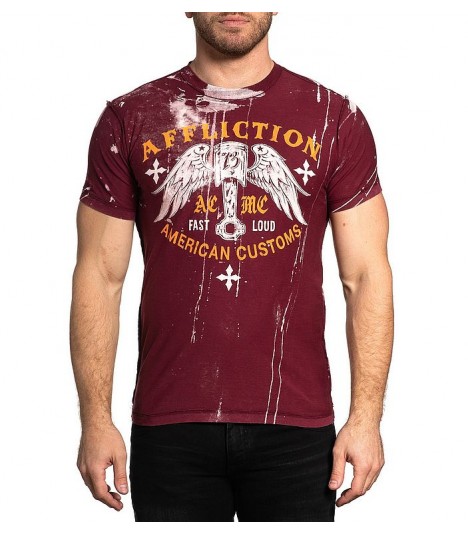 Affliction Shirt Reversible 2 in 1 AC Rebel Warlord