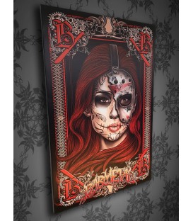 Barmetal Leinwand 90x60 CM 13th