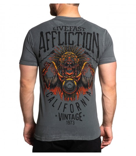 Affliction Shirt Reversible 2 in 1 AC Ancient