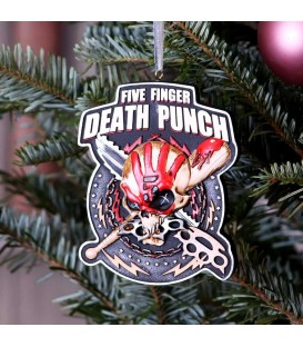 Five Finger Death Punch Christbaum Aufhänger