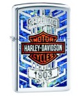 Zippo Feuerzeug Harley Davidson Blue