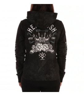 Headrush Zip-Hoody The Violent Heart Black