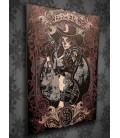 Barmetal Leinwand 90x60 CM Cowgirl