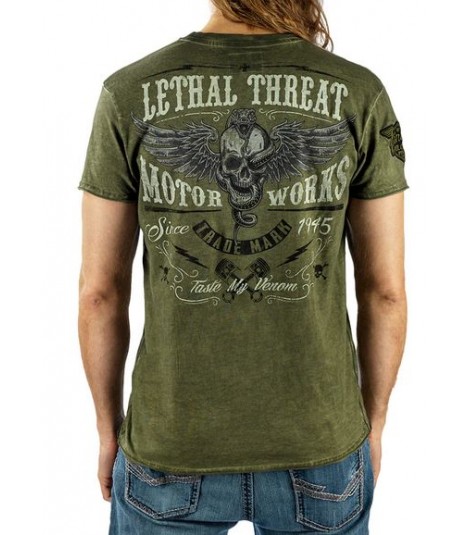 Lethal Threat T-Shirt Motor Works