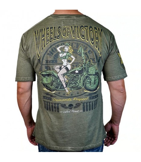 Lethal Threat T-Shirt Wheels of Victory