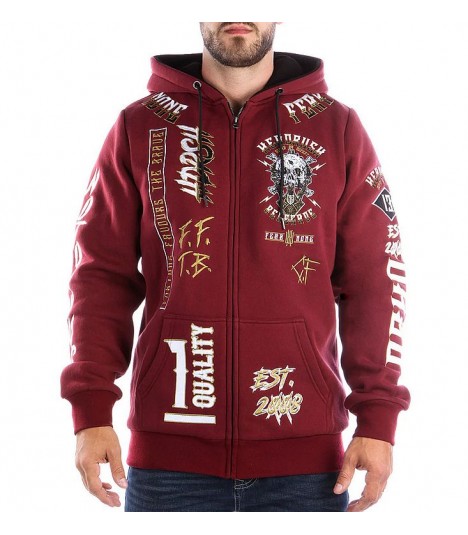 Headrush Zip-Hoody Jacke Over The Hell