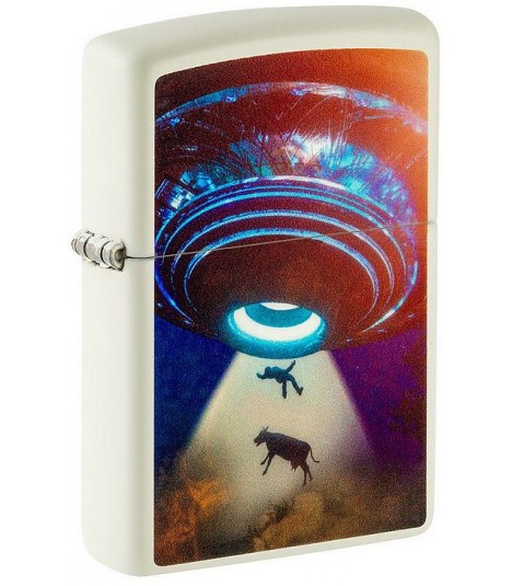 Zippo Ufo Design (Leuchtet im Dunkeln)