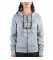 Headrush Zip-Hoody The Violent Heart Grey