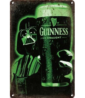 Blechschild Darth Vader Guinness 20x30 CM