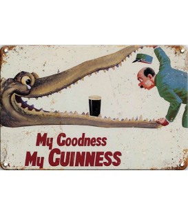 Blechschild My Goodness My Guinness 20x30 CM