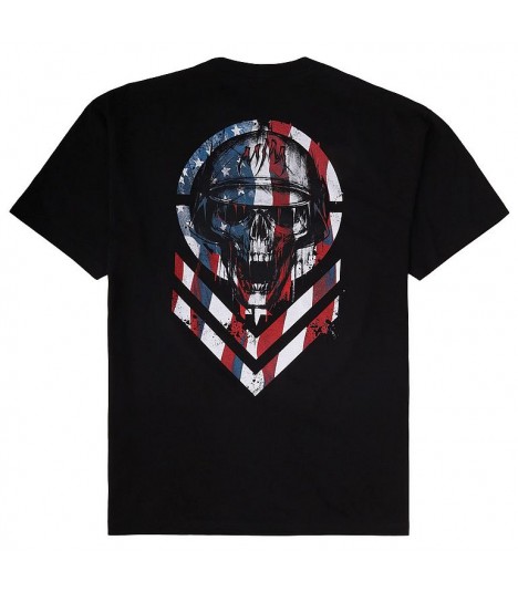 Metal Mulisha Shirt Patriot Chevron