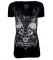 Rebel Saints by Affliction Shirt 2 Skulls