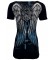 Rebel Saints by Affliction Shirt 2 Skulls