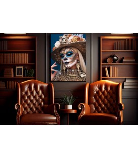 Barmetal Leinwand 80 CM x 60 CM Pearl Queen
