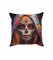 Barmetal Kissen Gold Skull 40x40 CM