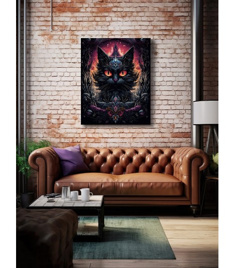 Barmetal Leinwand 90 CM x 60 CM Piratenschiff Ozeanisches Chaos