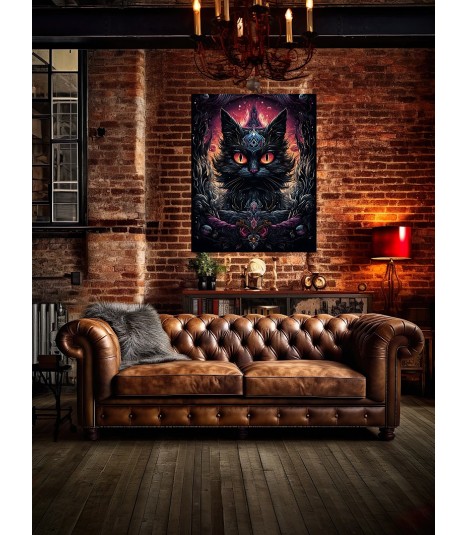 Barmetal Leinwand 90 CM x 60 CM Piratenschiff Ozeanisches Chaos