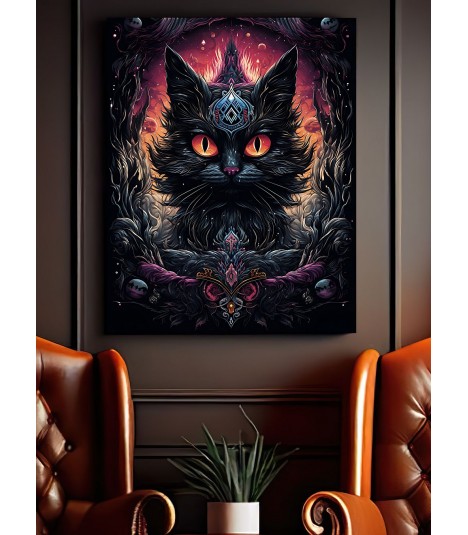 Barmetal Leinwand 90 CM x 60 CM Piratenschiff Ozeanisches Chaos