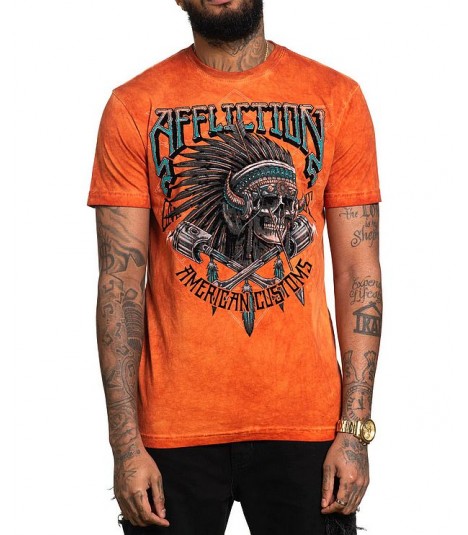 Affliction Shirt AC Native Grind