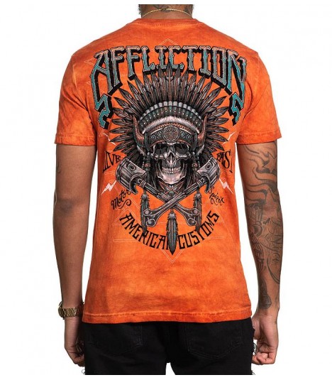 Affliction Shirt AC Native Grind