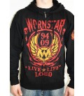 Wornstar Hoodie Live Life Loud