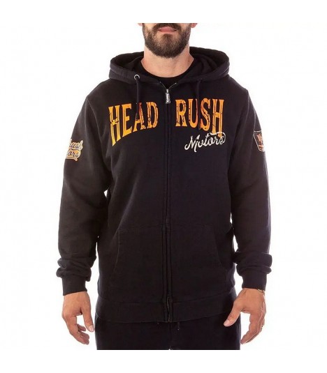 Headrush Zip Hoody The Mechanic Black