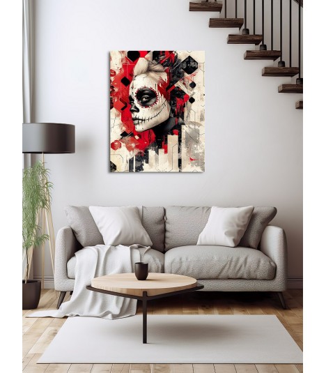 Barmetal Leinwand 90 CM x 60 CM Presley Monroe