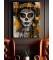 Barmetal Leinwand 90 CM x 60 CM Polka Geometric La Catrina