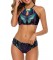 Barmetal Triangle Bikini Green Butterfly
