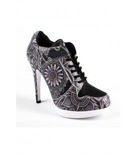 Barmetal Sneaker Heels Mandala