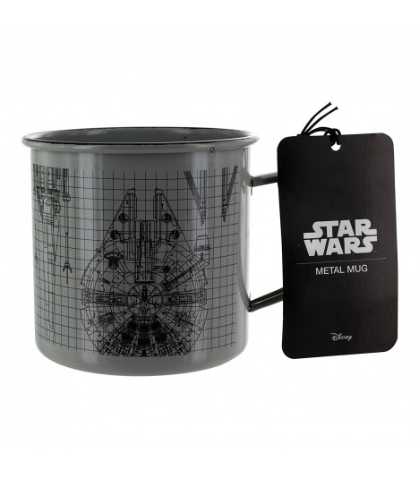 Star Wars Metall Weissblech Tasse