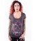 Lethal Angel Shirt Skull of Flowers
