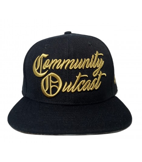 4AmazINK People Snapback Cap Community Outcast
