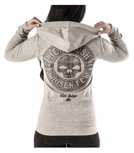 Headrush Zip Hoody All The Way Home Grey